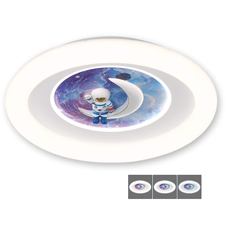 BRILAGI - LED dječje stropno svjetlo ASTRO LED/80W/230V 3000/4500/6000K Ø 51 cm