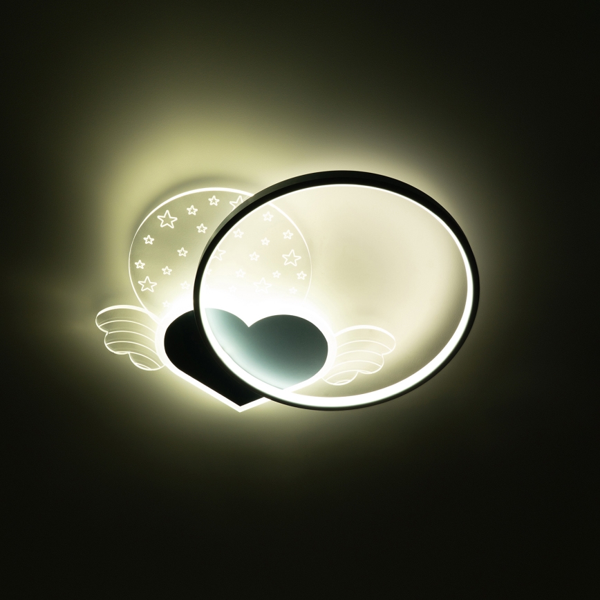 Brilagi - LED dječje stropno svjetilo LOVE LED/48W/230V 3000/4500/6000K plavo