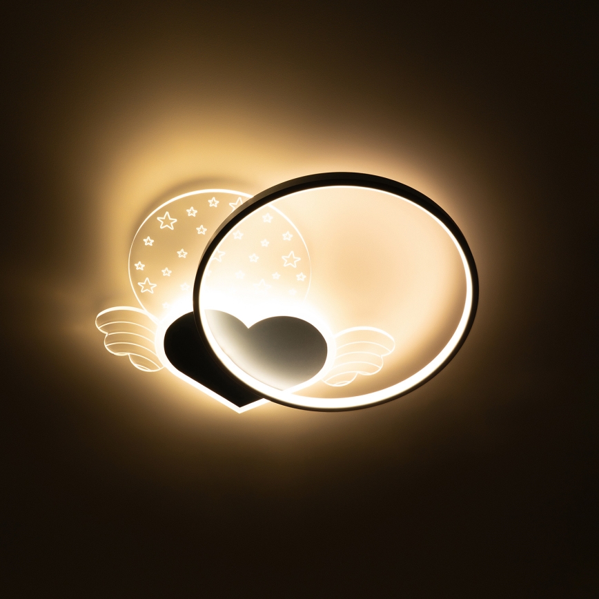 Brilagi - LED dječje stropno svjetilo LOVE LED/48W/230V 3000/4500/6000K plavo