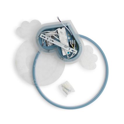 Brilagi - LED dječje stropno svjetilo LOVE LED/48W/230V 3000/4500/6000K plavo