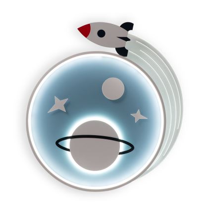 Brilagi - LED dječje stropno svjetlo STARSHIP LED/64W/230V 3000/4500/6000K plavo