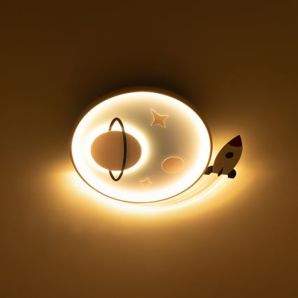 Brilagi - LED dječje stropno svjetlo STARSHIP LED/64W/230V 3000/4500/6000K plavo