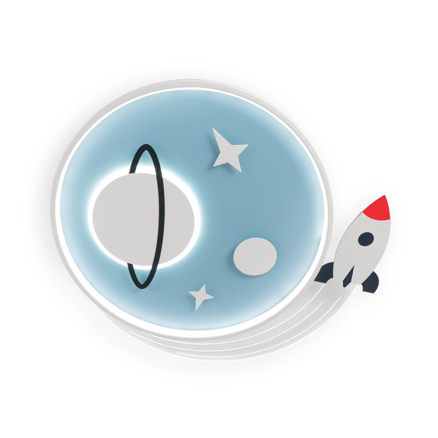 Brilagi - LED dječje stropno svjetlo STARSHIP LED/64W/230V 3000/4500/6000K plavo