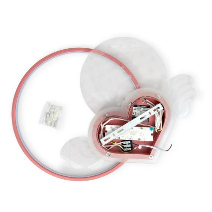 Brilagi - LED dječje stropno svjetlo LOVE LED/48W/230V 3000/4500/6000K ružičasta