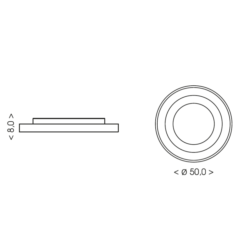 BRILAGI - LED dječja stropna svjetiljka ASTRO s mogućnošću prigušivanja LED/55W/230V 3000-6000K Ø 50 cm + daljinski upravljač
