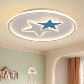 Brilagi - LED dječje stropno svjetlo STARS LED/35W/230V Ø 53 cm