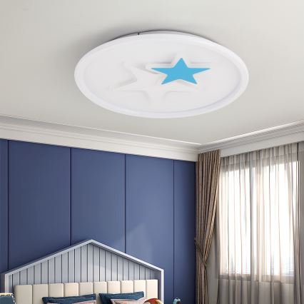 Brilagi - LED dječje stropno svjetlo STARS LED/35W/230V Ø 53 cm