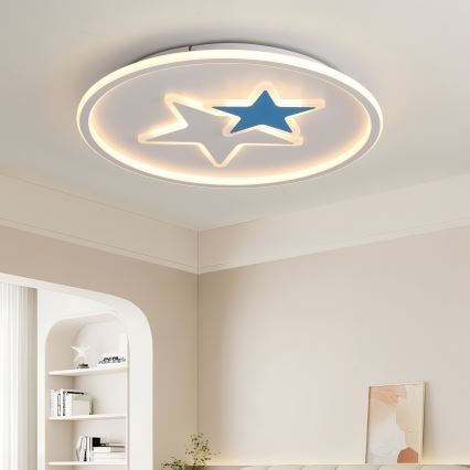 Brilagi - LED dječje stropno svjetlo STARS LED/35W/230V Ø 53 cm
