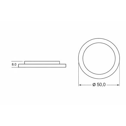 Brilagi - LED dječja stropna svjetiljka THUNDER LED/90W/230V 3000/4500/6000K Ø 50 cm