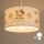Brilagi - LED dječji luster na sajli BOBO 1xE27/10W/230V Ø 35 cm bijela/medvjedići
