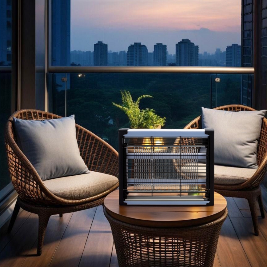 Brilagi - LED električni lapač insekata UV 2xLED/2W/230V 20 m2