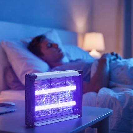 Brilagi - LED električni lapač insekata UV 2xLED/2W/230V 20 m2