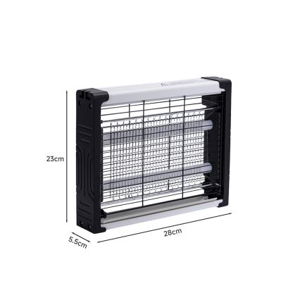 Brilagi - LED električni lapač insekata UV 2xLED/2W/230V 20 m2