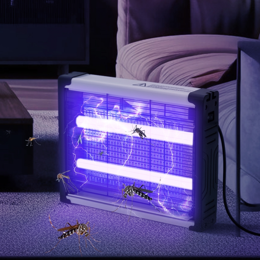 Brilagi - LED električni lapač kukaca UV 2xLED/5W/230V 70 m2