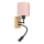 Brilagi - LED fleksibilna zidna lampa BOBO WOOD 1xE27/25W/230V + LED/3W hrast/crna/ružičasta