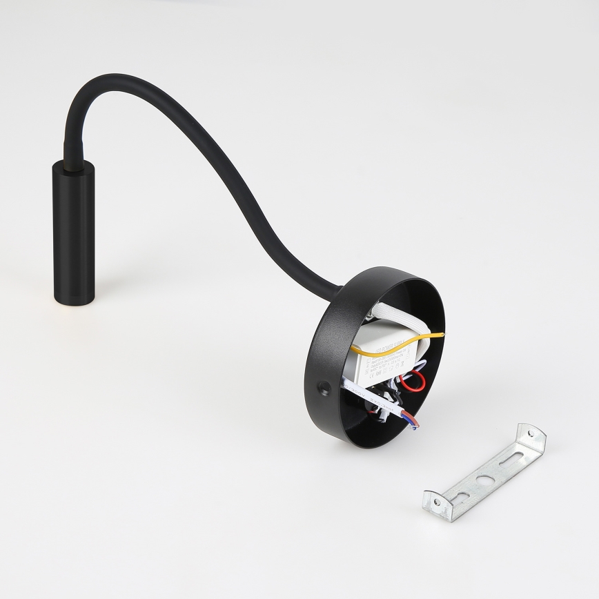 Brilagi - LED Fleksibilna zidna lampa MAYA LED/3W/230V 4000K crna