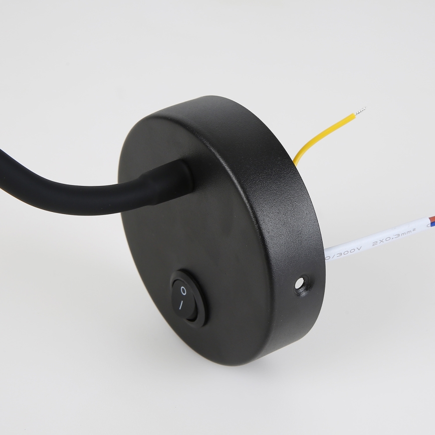 Brilagi - LED Fleksibilna zidna lampa MAYA LED/3W/230V 4000K crna/zlatna