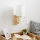 Brilagi - LED Fleksibilna zidna lampa NUBILA WOOD 1xE27/25W/230V + LED/3W hrast/bijela