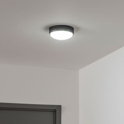 Brilagi - LED Industrijska stropna svjetiljka SIMA LED/12W/230V IP65 crna