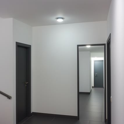 Brilagi - LED Industrijska stropna svjetiljka SIMA LED/12W/230V IP65 crna