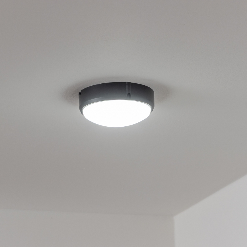 Brilagi - LED Industrijska stropna svjetiljka SIMA LED/12W/230V IP65 crna