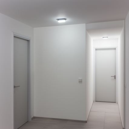 Brilagi - LED Industrijska stropna svjetiljka SIMA LED/12W/230V IP65 crna
