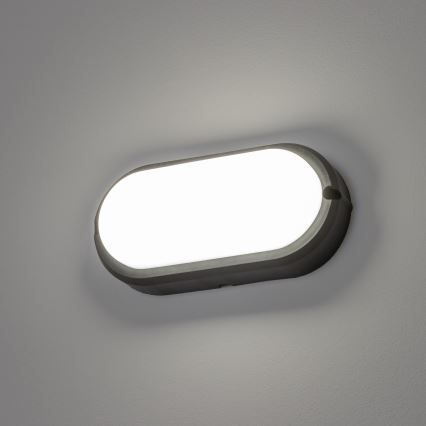 Brilagi - LED Industrijska stropna svjetiljka SIMA LED/12W/230V IP65 crna