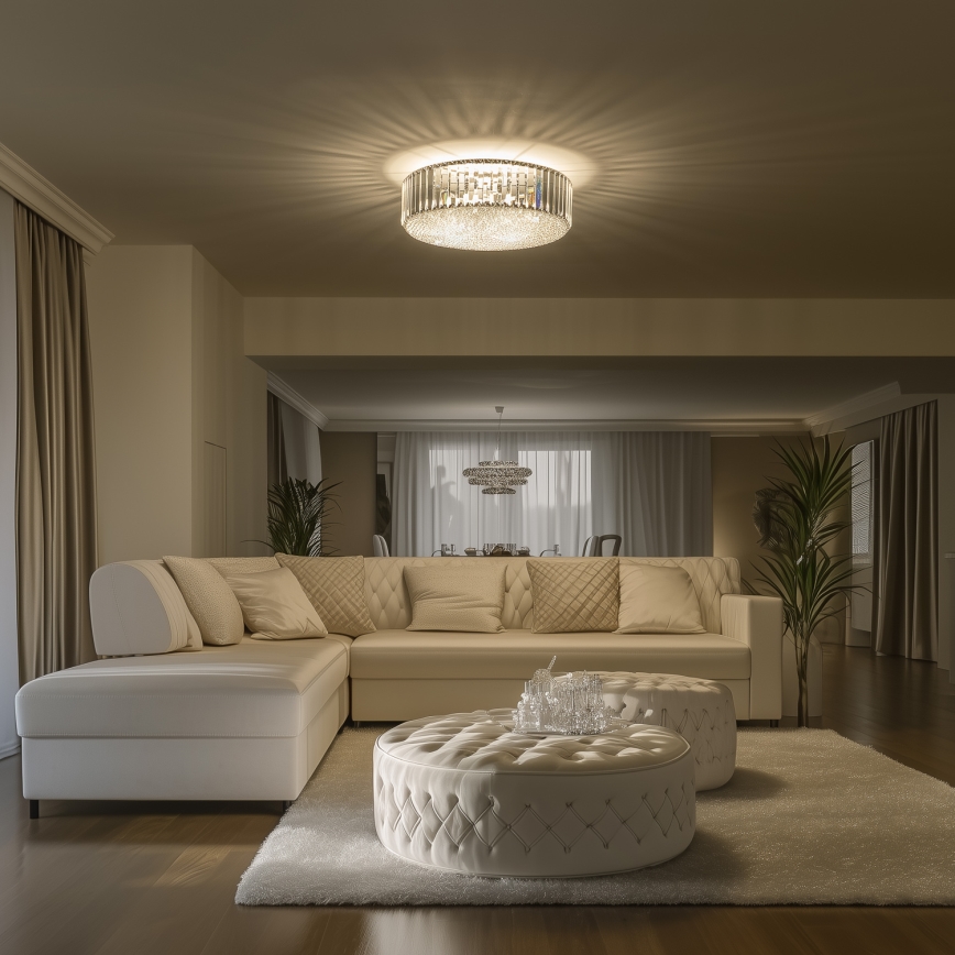 Brilagi - LED Kristalna stropna svjetiljka GLAMOUR 5xG9/42W/230V