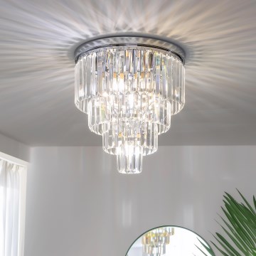 Brilagi - LED kristalna stropna svjetiljka JEWEL 5xG9/42W/230V Ø 40 cm