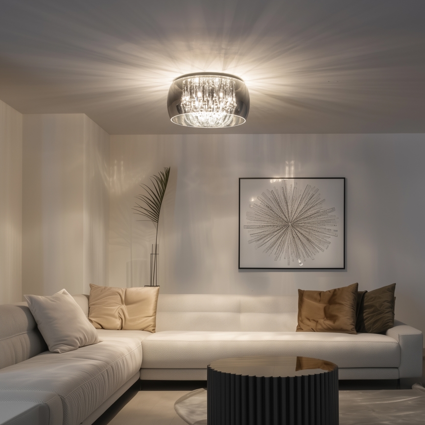 Brilagi - LED Kristalna stropna svjetiljka JEWEL 6xG9/42W/230V
