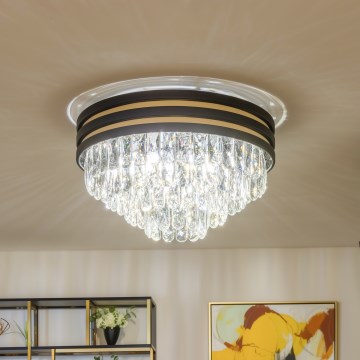 Brilagi - LED kristalna stropna svjetiljka MIRAGE 6xE14/40W/230V Ø 48 cm