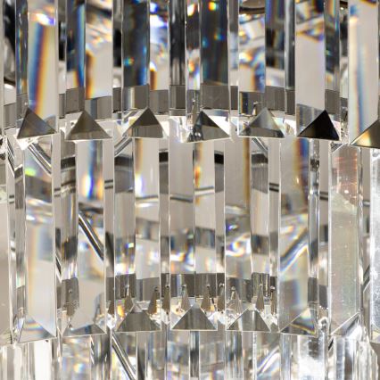Brilagi - LED Kristalna stropna svjetiljka MOZART 5xE14/40W/230V sjajni krom
