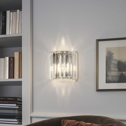 Brilagi - LED Kristalna zidna svjetiljka GLAMOUR 1xG9/42W/230V