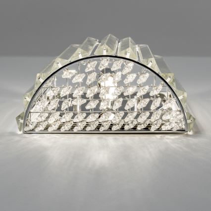 Brilagi - LED Kristalna zidna svjetiljka GLAMOUR 1xG9/42W/230V