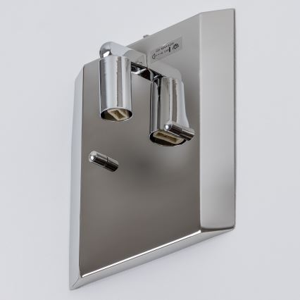 Brilagi - LED Kristalna zidna svjetiljka GLAMOUR 1xG9/42W/230V