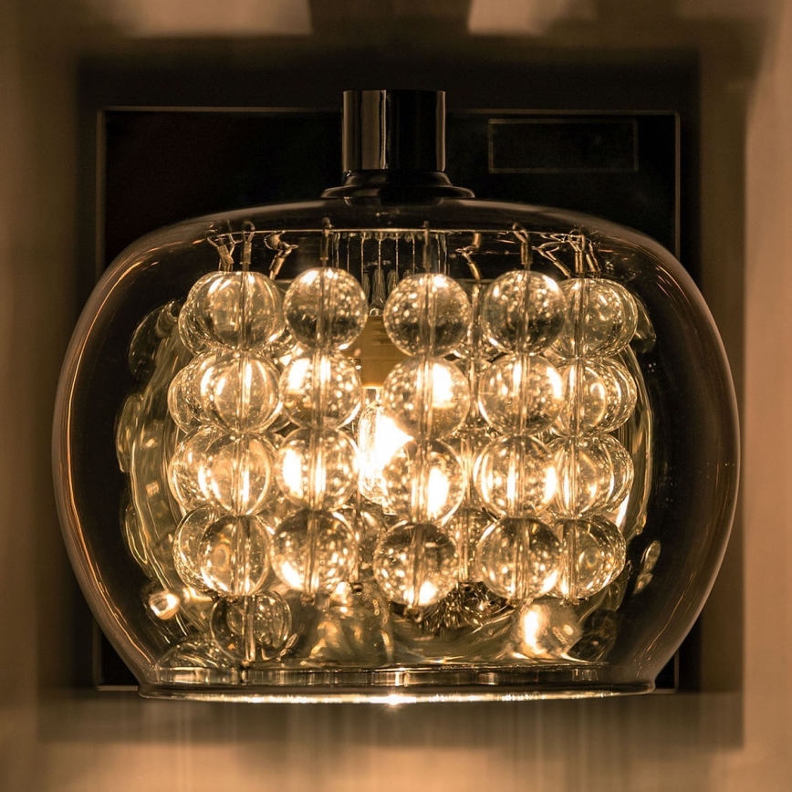 Brilagi - LED Kristalna zidna svjetiljka JEWEL 1xG9/42W/230V