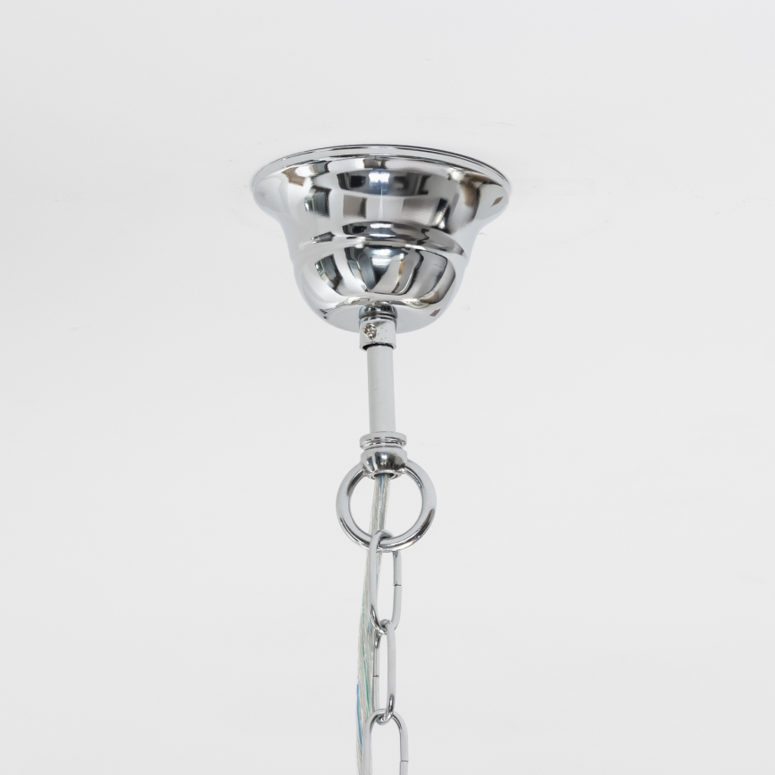 Brilagi - LED Kristalni luster na lancu MOZART 5xE14/40W/230V sjajni krom