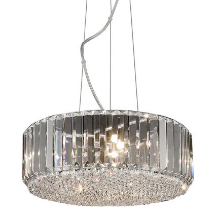 Brilagi - LED Kristalni luster na sajli GLAMOUR 5xG9/42W/230V
