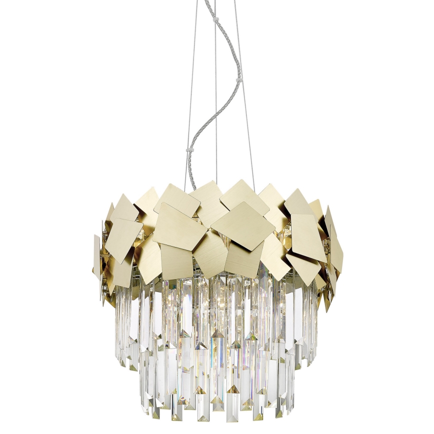 Brilagi - LED Kristalni luster na sajli MIRAGE 5xE14/40W/230V