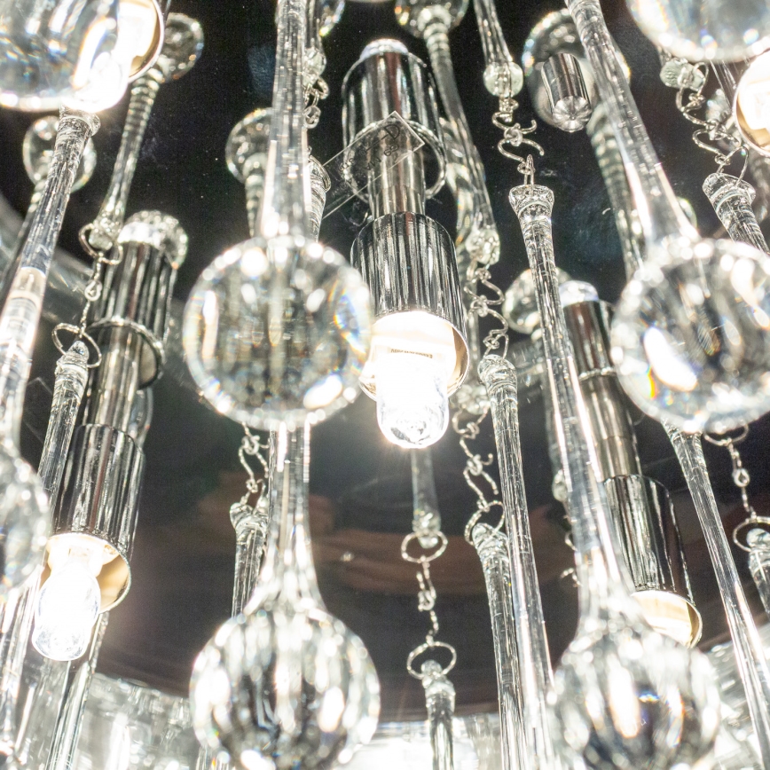 Brilagi - LED kristalno stropno svjetlo JEWEL 5xG9/42W/230V Ø 40 cm