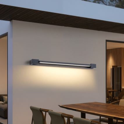 Brilagi - LED kupaonsko osvjetljenje za ogledalo AQUA LINE LED/36W/230V 120 cm IP44 antracit CRI 90