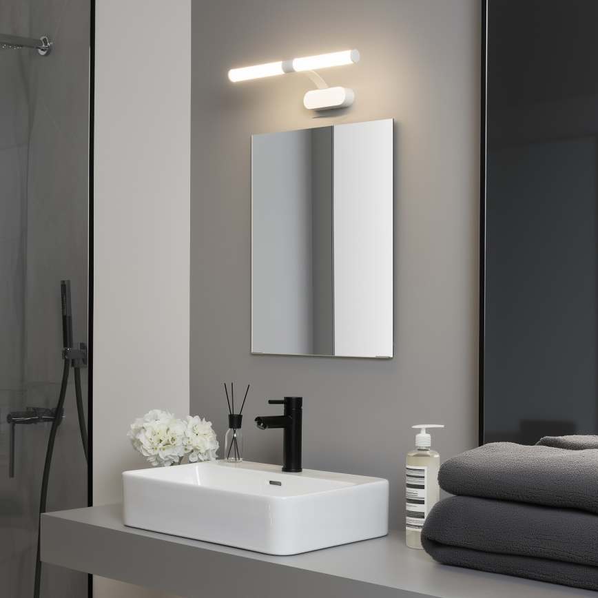 Brilagi - LED kupaonsko osvjetljenje za ogledalo 2 u 1 TUBEO LED/6W/230V 40 cm IP44 bijela