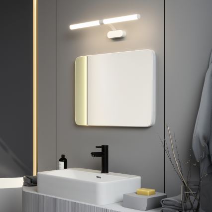Brilagi - LED kupaonsko osvjetljenje za ogledalo 2u1 TUBEO LED/8W/230V 60 cm IP44 bijela