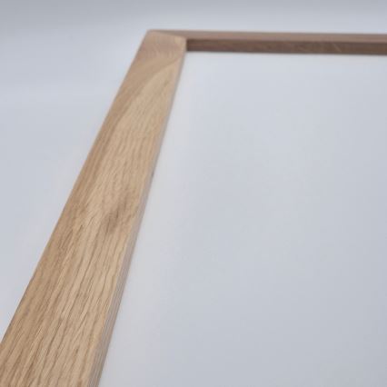 Brilagi - LED Stropna svjetiljka WOODY FRAME LED/40W/230V 120x30 cm IP44 hrast