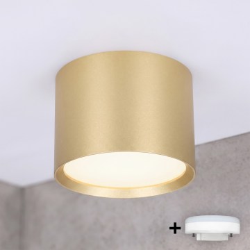 BRILAGI - LED Kupaonska točkasta svjetiljka SMOOTH 1xGX53/15W/230V 60x82 mm zlatna IP54