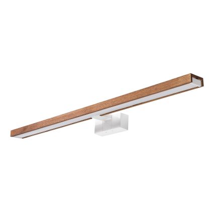 Brilagi - LED osvjetljenje za kupaonsko ogledalo 3u1 WOODY MIRROR LED/15W/230V 80 cm IP44 bijela/hrast-trešnja