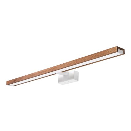 Brilagi - LED osvjetljenje za kupaonsko ogledalo 3u1 WOODY MIRROR LED/15W/230V 80 cm IP44 bijela/hrast-trešnja