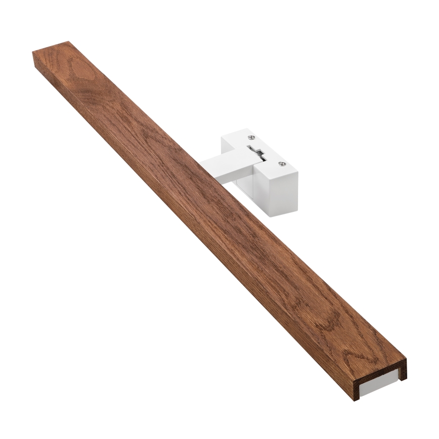 Brilagi - LED osvjetljenje za kupaonsko ogledalo 3u1 WOODY MIRROR LED/15W/230V 80 cm IP44 bijela/hrast-trešnja