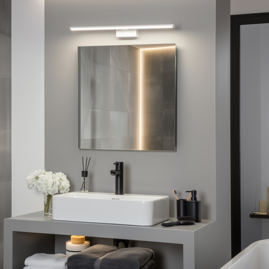 Brilagi - LED kupaonsko osvjetljenje za ogledalo 3u1 VESTRA LED/12W/230V 60 cm IP44 bijela