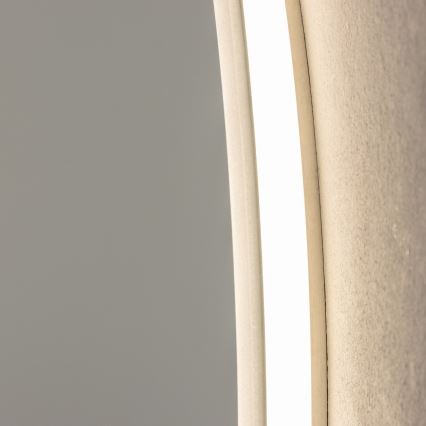 Brilagi - LED ogledalo za kupaonicu BERNATE LED/19W/230V Ø 60 cm srebrno IP44 CRI 90 prigušivo + CCT